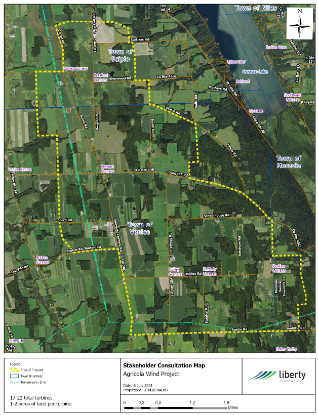 Agricola project area